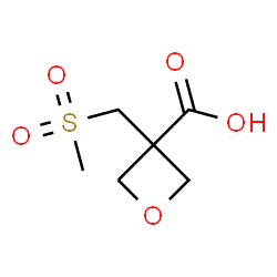 ChemSpider 2D Image | 3-(methanesulfonylmethyl)oxetane-3-carboxylic acid | C6H10O5S