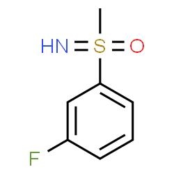 ChemSpider 2D Image | 1-Fluoro-3-(S-methylsulfonimidoyl)benzene | C7H8FNOS
