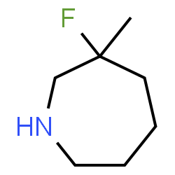 ChemSpider 2D Image | 3-Fluoro-3-methylazepane | C7H14FN