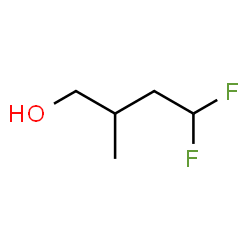 ChemSpider 2D Image | 4,4-Difluoro-2-methyl-1-butanol | C5H10F2O
