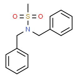 ChemSpider 2D Image | N,N-Dibenzylmethanesulfonamide | C15H17NO2S