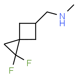 ChemSpider 2D Image | 1-(1,1-Difluorospiro[2.3]hex-5-yl)-N-methylmethanamine | C8H13F2N
