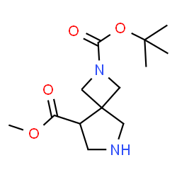 ChemSpider 2D Image | 8-Methyl 2-(2-methyl-2-propanyl) 2,6-diazaspiro[3.4]octane-2,8-dicarboxylate | C13H22N2O4
