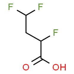 ChemSpider 2D Image | 2,4,4-Trifluorobutanoic acid | C4H5F3O2