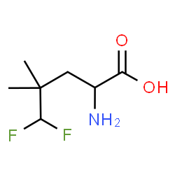 ChemSpider 2D Image | 5,5-Difluoro-4-methylleucine | C7H13F2NO2