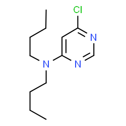 ChemSpider 2D Image | N,N-Dibutyl-6-chloro-4-pyrimidinamine | C12H20ClN3