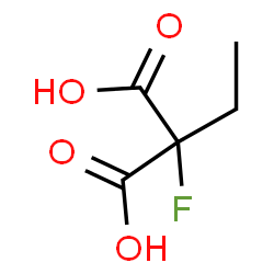ChemSpider 2D Image | Ethyl(fluoro)malonic acid | C5H7FO4