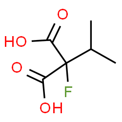 ChemSpider 2D Image | Fluoro(isopropyl)malonic acid | C6H9FO4