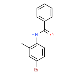 ChemSpider 2D Image | N-(4-Bromo-2-methylphenyl)benzamide | C14H12BrNO