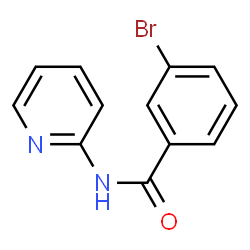 ChemSpider 2D Image | 3-Bromo-N-(2-pyridinyl)benzamide | C12H9BrN2O