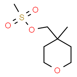 ChemSpider 2D Image | (4-Methyltetrahydro-2H-pyran-4-yl)methyl methanesulfonate | C8H16O4S