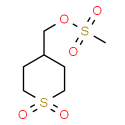ChemSpider 2D Image | (1,1-dioxo-1??-thian-4-yl)methyl methanesulfonate | C7H14O5S2