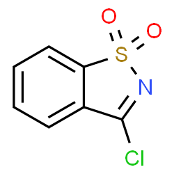 ChemSpider 2D Image | Pseudosaccharin chloride | C7H4ClNO2S