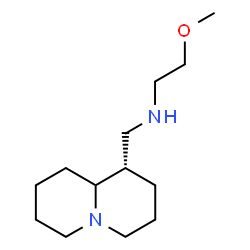 ChemSpider 2D Image | 2-Methoxy-N-[(1S)-octahydro-2H-quinolizin-1-ylmethyl]ethanamine | C13H26N2O