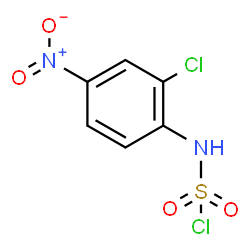 ChemSpider 2D Image | (2-Chloro-4-nitrophenyl)sulfamyl chloride | C6H4Cl2N2O4S