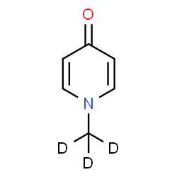ChemSpider 2D Image | 1-(~2~H_3_)Methyl-4(1H)-pyridinone | C6H4D3NO