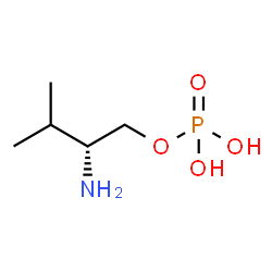 ChemSpider 2D Image | (2R)-2-Amino-3-methylbutyl dihydrogen phosphate | C5H14NO4P
