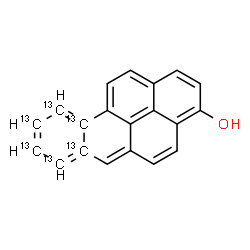 ChemSpider 2D Image | (6a,7,8,9,10,10a-~13~C_6_)Benzo[pqr]tetraphen-3-ol | C1413C6H12O