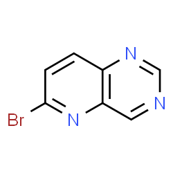 ChemSpider 2D Image | 6-Bromopyrido[3,2-d]pyrimidine | C7H4BrN3