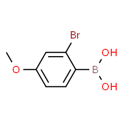 ChemSpider 2D Image | (2-Bromo-4-methoxyphenyl)boronic acid | C7H8BBrO3