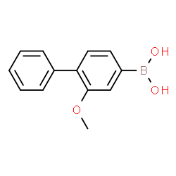 ChemSpider 2D Image | (2-Methoxy-4-biphenylyl)boronic acid | C13H13BO3