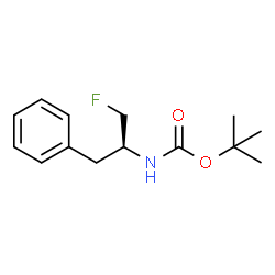 ChemSpider 2D Image | 2-Methyl-2-propanyl [(2S)-1-fluoro-3-phenyl-2-propanyl]carbamate | C14H20FNO2