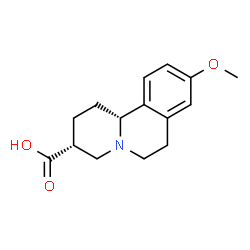 ChemSpider 2D Image | (3R,11bR)-9-Methoxy-1,3,4,6,7,11b-hexahydro-2H-pyrido[2,1-a]isoquinoline-3-carboxylic acid | C15H19NO3