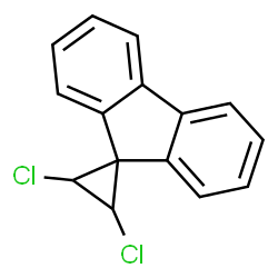 ChemSpider 2D Image | 2,3-Dichlorospiro[cyclopropane-1,9'-fluorene] | C15H10Cl2