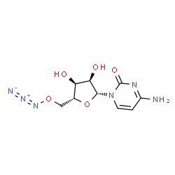 ChemSpider 2D Image | 5'-O-Azidocytidine | C9H12N6O5