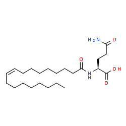 ChemSpider 2D Image | N-oleoyl glutamine | C23H42N2O4