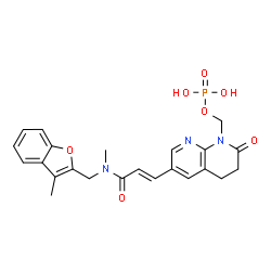 ChemSpider 2D Image | afabicin | C23H24N3O7P