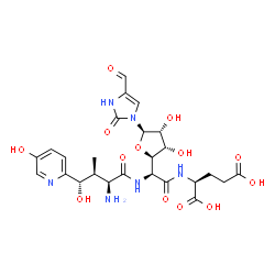 ChemSpider 2D Image | NIKKOMYCIN I | C25H32N6O13
