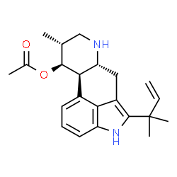 ChemSpider 2D Image | fumigaclavine D | C22H28N2O2
