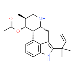 ChemSpider 2D Image | fumigaclavine H | C22H28N2O2