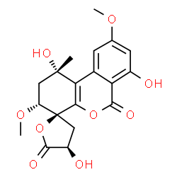 ChemSpider 2D Image | rhizopycnolide A | C19H20O9