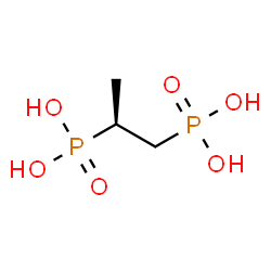 ChemSpider 2D Image | (2S)-1,2-Propanediylbis(phosphonic acid) | C3H10O6P2