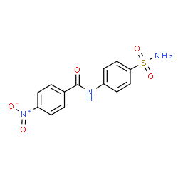 ChemSpider 2D Image | 4-Nitro-N-(4-sulfamoylphenyl)benzamide | C13H11N3O5S