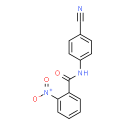 ChemSpider 2D Image | N-(4-Cyanophenyl)-2-nitrobenzamide | C14H9N3O3