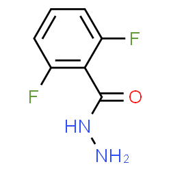 ChemSpider 2D Image | 2,6-Difluorobenzohydrazide | C7H6F2N2O