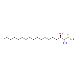 ChemSpider 2D Image | (2R,3S,4R)-3-Amino-2,4-nonadecanediol | C19H41NO2