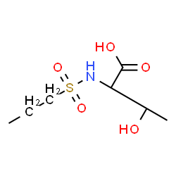 ChemSpider 2D Image | N-(Propylsulfonyl)-D-threonine | C7H15NO5S