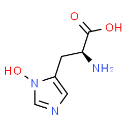 ChemSpider 2D Image | 3-Hydroxy-L-histidine | C6H9N3O3
