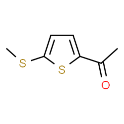 ChemSpider 2D Image | 1-[5-(Methylsulfanyl)-2-thienyl]ethanone | C7H8OS2
