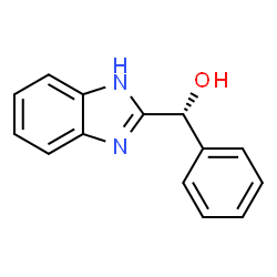 ChemSpider 2D Image | (R)-1H-Benzimidazol-2-yl(phenyl)methanol | C14H12N2O