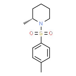 ChemSpider 2D Image | (2R)-2-Methyl-1-[(4-methylphenyl)sulfonyl]piperidine | C13H19NO2S