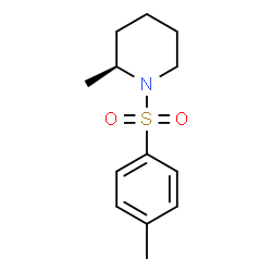 ChemSpider 2D Image | (2S)-2-Methyl-1-[(4-methylphenyl)sulfonyl]piperidine | C13H19NO2S