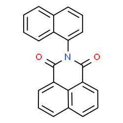 ChemSpider 2D Image | 2-Naphthalen-1-yl-benzo[de]isoquinoline-1,3-dione | C22H13NO2