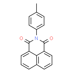 ChemSpider 2D Image | 2-p-Tolyl-benzo[de]isoquinoline-1,3-dione | C19H13NO2