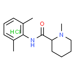 ChemSpider 2D Image | Mepivacaine hydrochloride | C15H23ClN2O