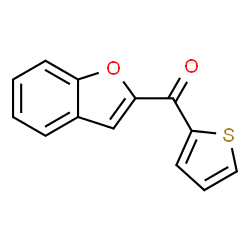 ChemSpider 2D Image | 1-Benzofuran-2-yl(2-thienyl)methanone | C13H8O2S